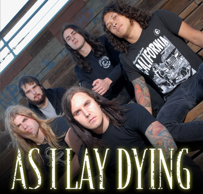 AS I LAY DYING LOUD PARK 07 インタビュー