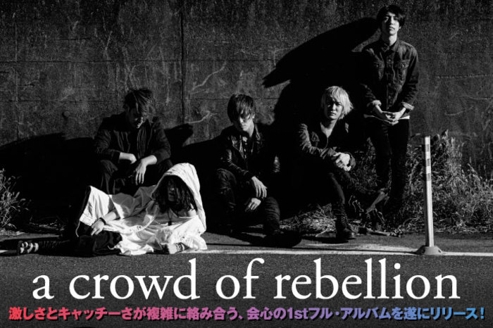 a crowd of rebellion | 激ロック インタビュー