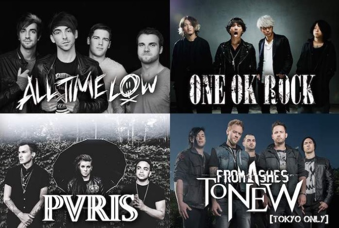 ALL TIME LOW / ONE OK ROCK / PVRIS