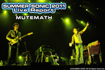 MUTEMATH｜SUMMER SONIC 2011