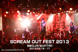 SCREAM OUT FEST 2013