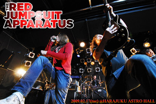 THE RED JUMPSUIT APPARATUS Japan Tour 2009