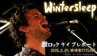 WINTERSLEEP　Japan Tour 2008