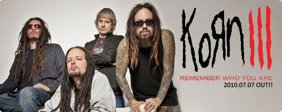 【オリコン洋楽1位！】KORN 最高の滑り出し！！