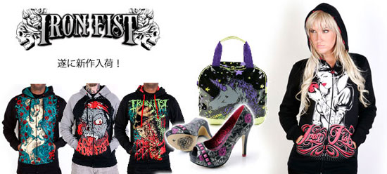 【CLOTHING】IRON FIST最新Tシャツ・バッグが入荷！
