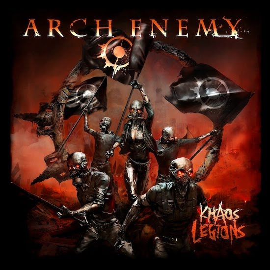 ARCH ENEMY、ロックうた王国フルにてニューアルバム『Khaos Legions』より着うたフル独占先行配信開始！