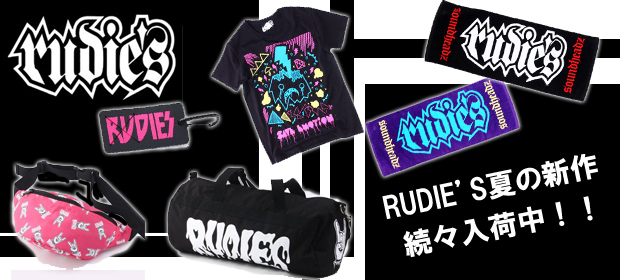 【CLOTHING】【残り僅か！】RUDIE'S夏アイテム完売続出中！！