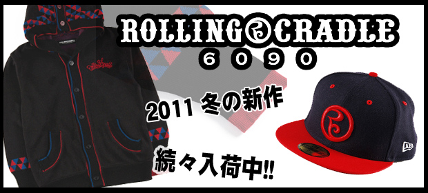 【Newデザイン♪】ROLLING CRADLE秋の新作カーディガン＆NEW ERAキャップ新入荷!