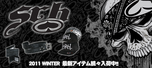 SRH 2011 WINTERから最新レディースアイテム一挙新入荷！細部まで拘ったグラフィックは必見！