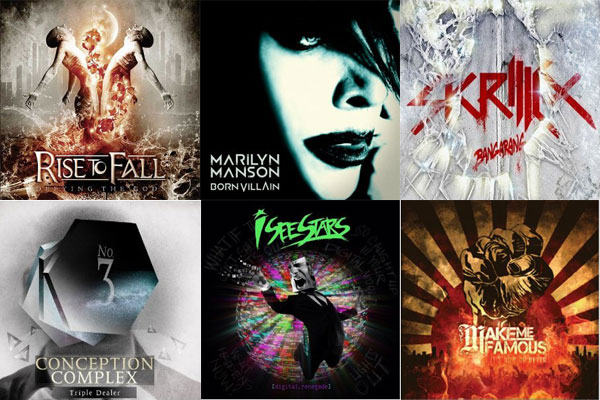 今週の注目リリース！CONCEPTION COMPLEX、SKRILLEX、RISE TO FALL、I SEE STARS、MAKE ME FAMOUS、MARILYN MANSON特集ページ・インタビュー等も要CHECK！