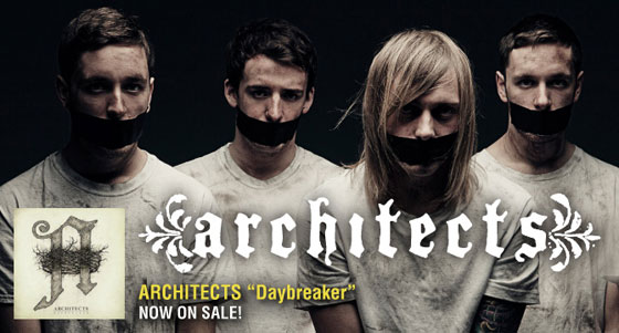 過去最高傑作の5thアルバム『Daybreaker』をリリースしたARCHITECTSの特設ページを公開！