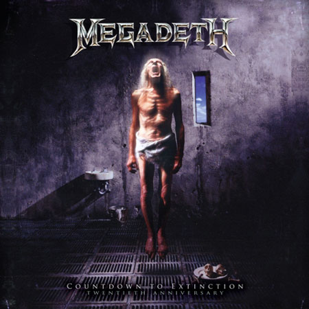 MEGADETH、『Countdown To Extinction』リリース20周年記念し、リマスター＆エクステンデッド・エディションを11/7にリリース決定！