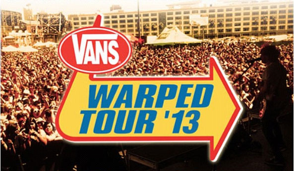 RISE AGAINST、YELLOWCARDにCrossfaithら7組を発表！今年も海を越えて“Vans Warped Tour '13 UK”の開催が決定！