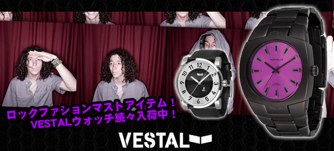 【数量限定！】ロックなウォッチ多数取扱中！VESTAL、MISHKA、DROP DEADなど人気ウォッチを大特集！