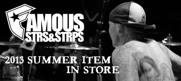 【BLINK 182ファン必見!】FAMOUS STARS AND STRAPSから新作登場！更にBLINK 182のバンドアイテムも一斉入荷！