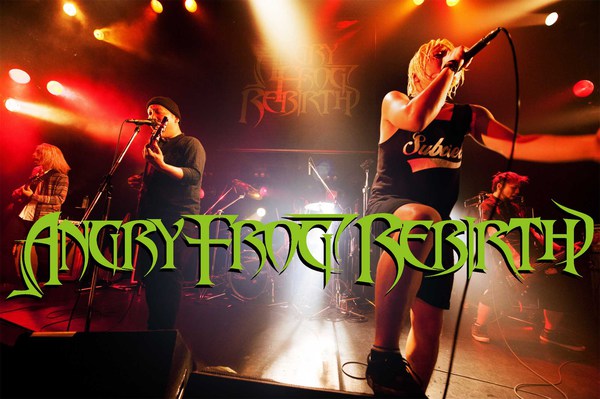 ANGRY FROG REBIRTH、4月リリースとなる1stシングルのタイトル＆ツアー・タイトルを公開！今夏フル・アルバムのリリースも決定