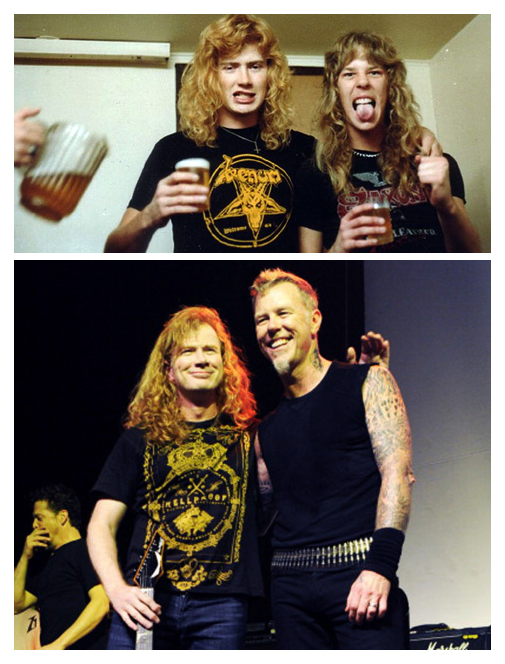 METALLICAの30周年記念ライヴにDave Mustaine（MEGADETH）が参加！貴重