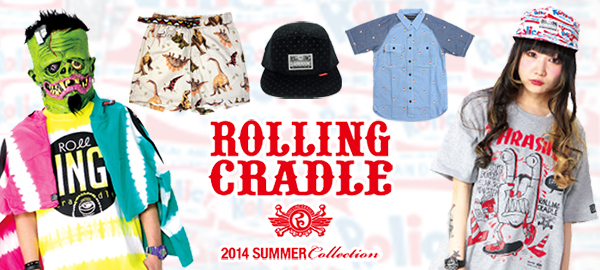 【夏にピッタリなセットアップアイテム入荷！】ROLLING CRADLEから新入荷！