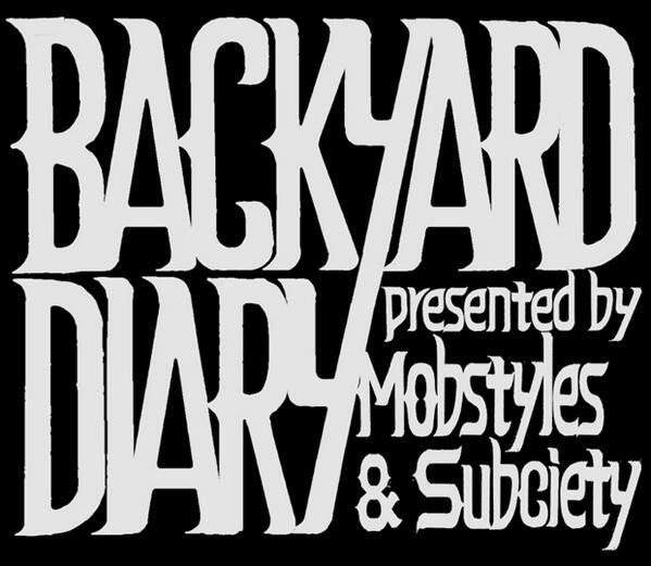 10/5開催の"Backyard Diary presented by Mobstyles & Subciety"、第1弾アーティストとしてThe BONEZ、BLUE ENCOUNTら4組の出演が決定！