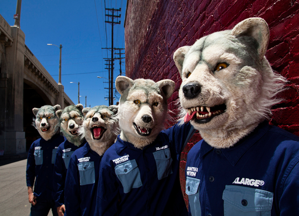 MAN WITH A MISSION、映像作品『狼大全集Ⅲ』を10/15にリリース決定！最新アー写も公開！