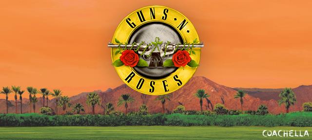 GUNS N' ROSES復活！米最大級フェス"Coachella 2016"に出演決定！