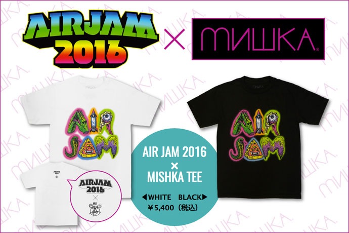 Air Jam 16 Mishka特設ページ公開 パンクとストリートに根差した両者による日本限定スペシャル コラボを大特集 Mishka Tokyo ゲキクロにて好評販売中 激ロック ニュース