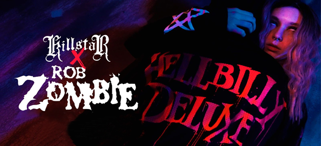 ROB ZOMBIE × KILL STAR CLOTHING（キルスター・クロージング）、両ファン必見のコラボ・アイテムが一斉新入荷！