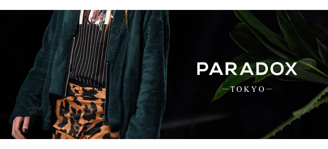 PARADOX×EVERLASTコラボ・アイテムが新入荷！フロントZIPのL/Sシャツや編み上げを施したドルマンTシャツなどがラインナップ！