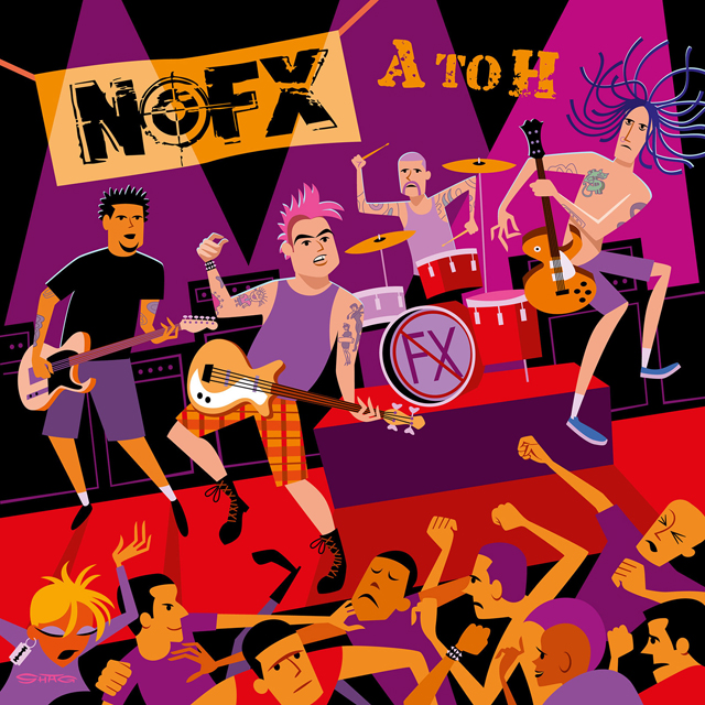 NOFX、未発表＆レア音源収録アルバム・シリーズ第1弾『A To H』12/5リリース！先行シングル「Barcelona」は"NOFX最新にして最後の楽曲"