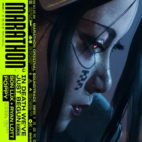 Poppy、SON LUX参加!脱出FPS"Marathon"ローンチ映像として「In Death We've Just Begun」MV公開!