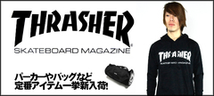 【スケーター必見！】THRASHERトップス＆バッグ一挙新入荷！デッキを付けられるボストンバッグは必見です！ 