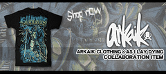 AS I LAY DYING×ARKAIK CLOTHING、WHITECHAPEL、UNEARTH人気アーティスト新作アイテム一挙新入荷！ 