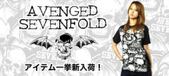 AVENGED SEVENFOLD＆AUGUST BURNS REDアイテムにモデル着用画像追加しました！ 