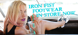 【女子必見！】IRON FIST CLOTHINGフットウェアラインからフラットシューズ各種が一斉新入荷！各サイズ数量限定！