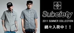 【CLOTHING】【新作アイテム】Subciety夏の新作トップス一挙入荷！