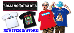 【MONSTER ROCKとのコラボＴシャツが待望の入荷！】大人気ブランドROLLING CRADLE、RUDIE'Sから新作アイテムが一斉入荷！