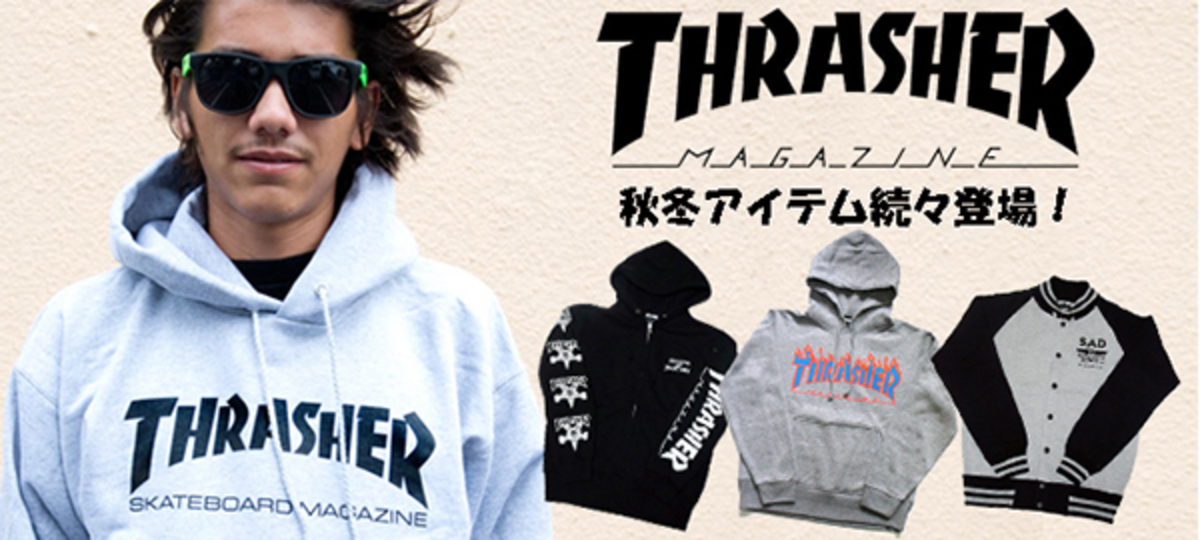 超人気ストリートブランドから新作アイテム続々 Thrasher Santa Cruz Creatureからニットキャップ ｔシャツほか人気アイテム一斉入荷 激ロック ニュース