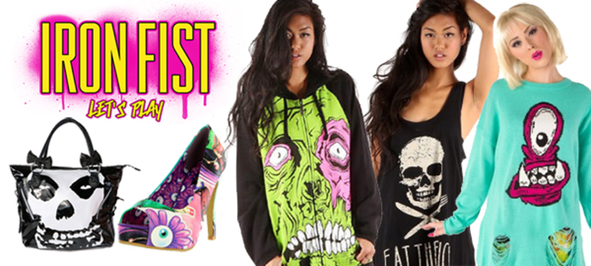 ロック女子必見 レディースアイテム特集 Iron Fist Drop Deadをはじめレディースアイテム続々入荷中 激ロック ニュース