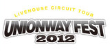 3都市にて開催のサーキット・ツアーUNIONWAY FEST 2012、いよいよ明日神戸公演よりスタート！
