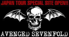 人気投票でセットリスト決定！AVENGED SEVENFOLD約1年半ぶりとなるジャパン・ツアーを激ロックWEB SITEにて大特集！！