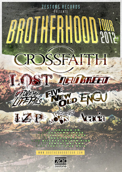 ZESTONE RECORDS presents "BROTHERHOOD TOUR 2012"第1弾アーティスト＆詳細発表！