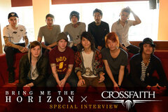 BRING ME THE HORIZONとCrossfaithの対談インタビューを公開！Twitterにて両バンド・メンバー全員のサイン入り激レアグッズのプレゼント企画もスタート！