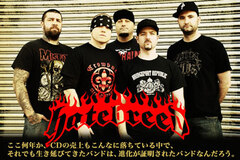 HATEBREEDインタビュー＆動画コメントをアップしました！