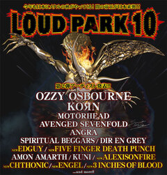 【CHTHONICほか】LOUD PARK10 第二弾発表！！