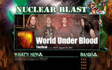 ALL SHALL PERISH、TASTERS、ORIGINなどをリリースするNUCLEAR BLAST JAPANの公式サイト オープン！