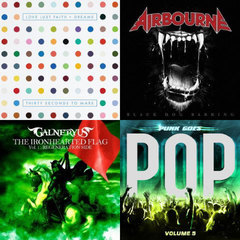 【明日の注目リリース】30 SECONDS TO MARS、AIRBOURNE、GALNERYUS、PUNK GOES POP 5！インタビュー、特集を公開中！