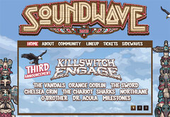 METALLICA、SLAYER、LINKIN PARKら出演の超豪華フェス、SOUNDWAVEにKILLSWITCH ENGAEら追加！更に、激レア・完売チケットをHISにて若干数確保し募集再開！