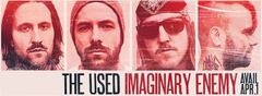 THE USED、4/1にリリースするニュー・アルバム『Imaginary Enemy』のショート・ティーザー映像公開