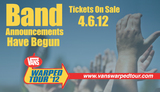 WARPED TOUR 2012にBREATHE CAROLINA、YOU ME AT SIXら7バンドが追加！