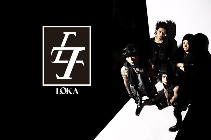 kihiro（ex-Supe）とKEN'ICHI（ex-SEX MACHINEGUNS）率いるLOKA、最新アーティスト写真＆新バンド・ロゴ公開！6月よりヨーロッパ・ツアーも決定！